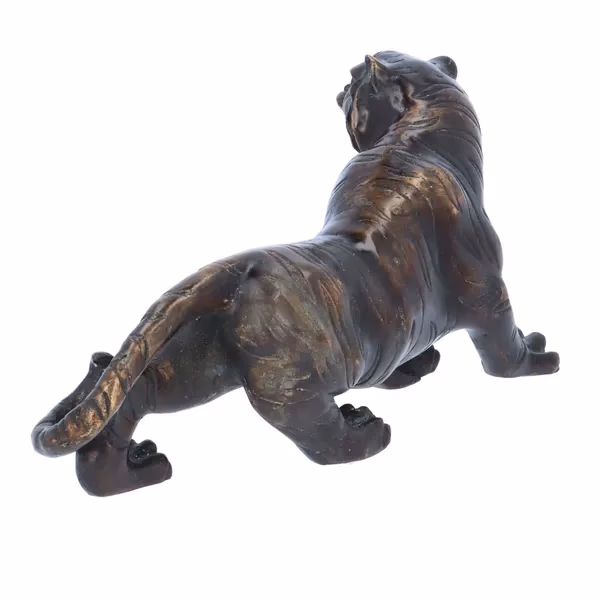 19th Century Japanese Bronze Tiger
