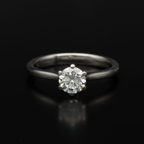 Diamond Solitaire Ring image-2