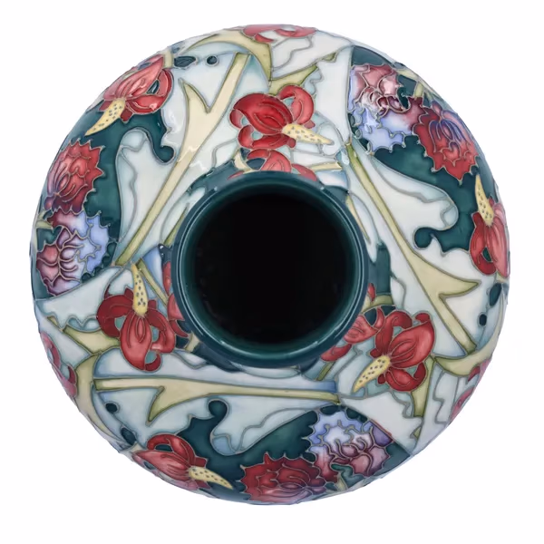 Moorcroft Leicester Vase