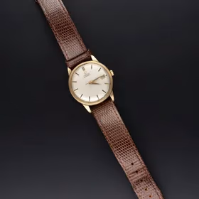 9ct Gold Omega Automatic Watch