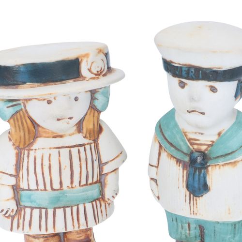 Vintage Gustavsberg Ceramic Anna and Oskar Figures image-2
