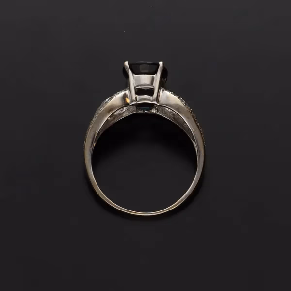 Vintage 14ct Gold Sapphire and Diamond Ring