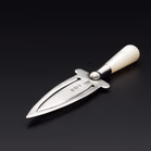 Antique Hallmarked Sterling Silver and Mother of Pearl Bookmark