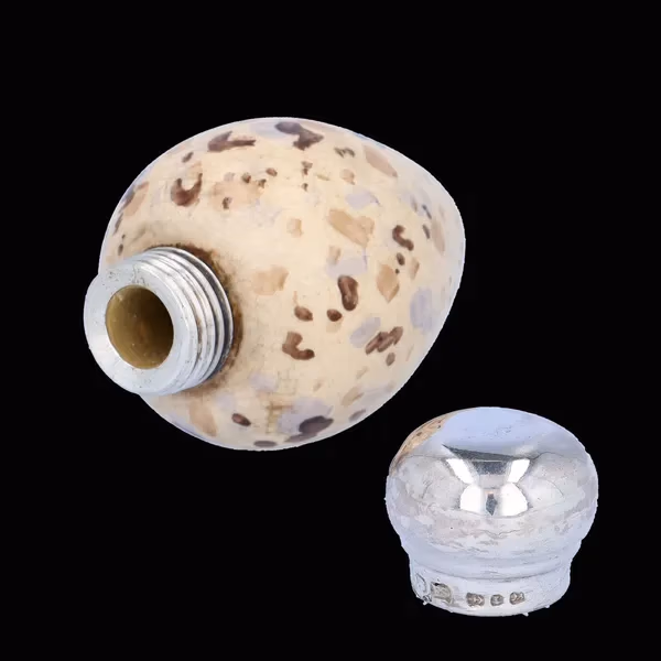 Victorian Silver Topped Scent Bottle
