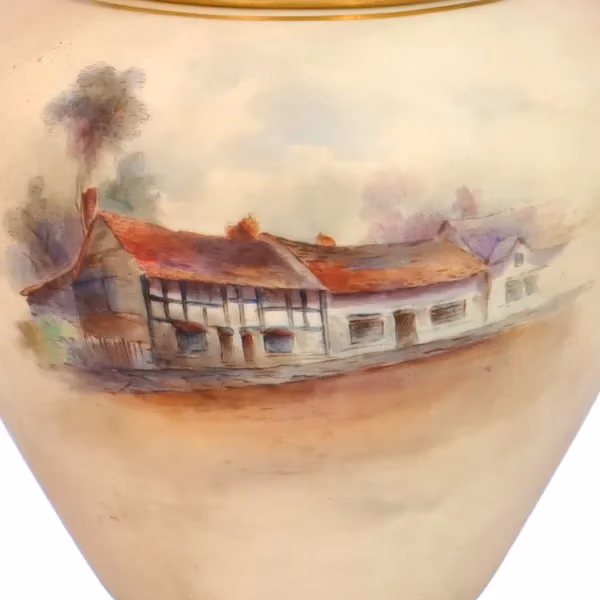 19th Century Royal Worcester Pot Pourri Vase