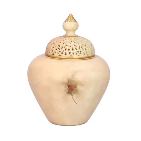 19th Century Royal Worcester Pot Pourri Vase