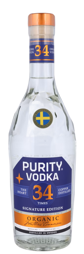 PURITY VODKA 34 40% ØKO Vodka