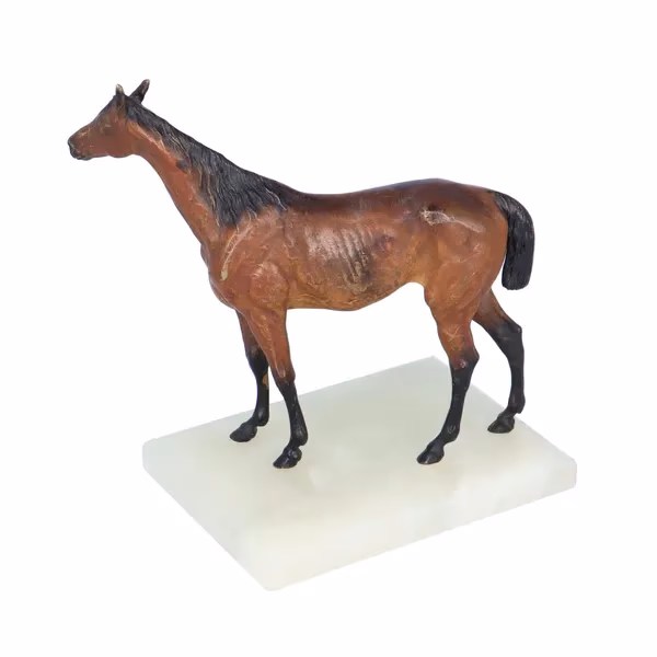 Austrian Cold Painted Bronze Horse Franz Bergman
