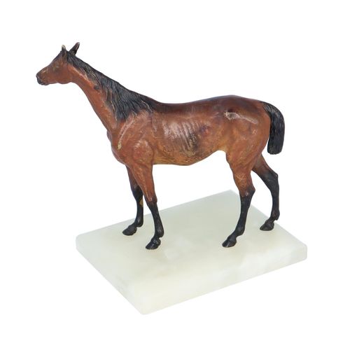 Austrian Cold Painted Bronze Horse Franz Bergman image-2