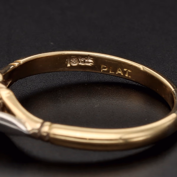 18ct Gold Diamond Solitaire Ring