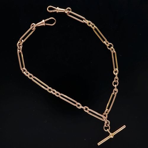 Victorian 9ct Gold Watch Chain image-2
