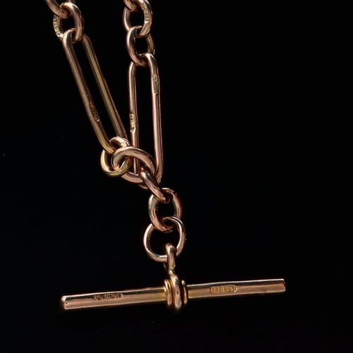 Victorian 9ct Gold Watch Chain image-4