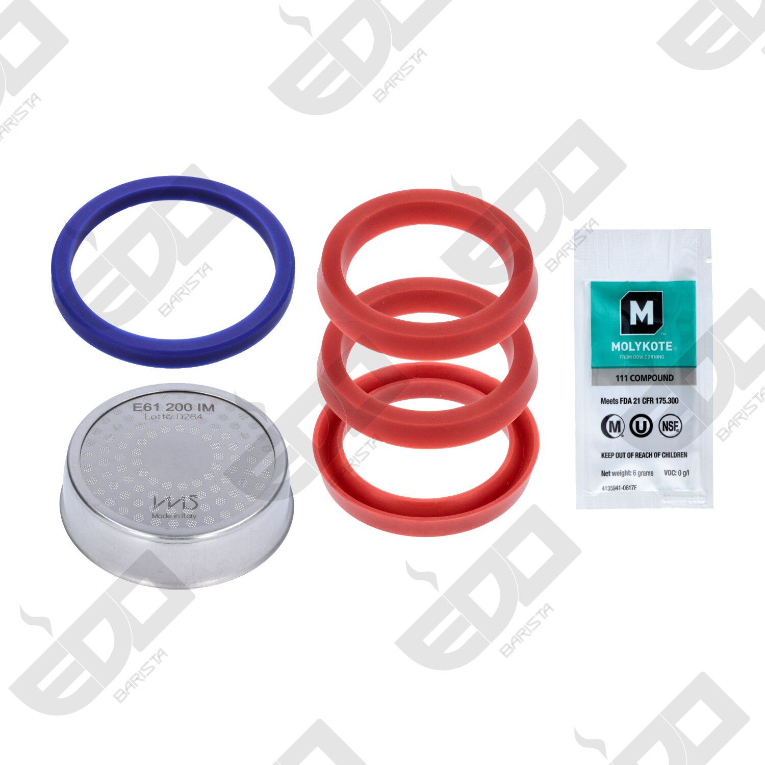 Coffee Machine Silicone Gasket E61 Brew Head Group Silikon