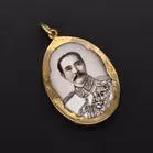 18ct Gold King of Thailand Pendant