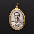 18ct Gold King of Thailand Pendant