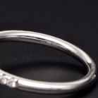 18ct White Gold Pear Cut Diamond Halo Ring