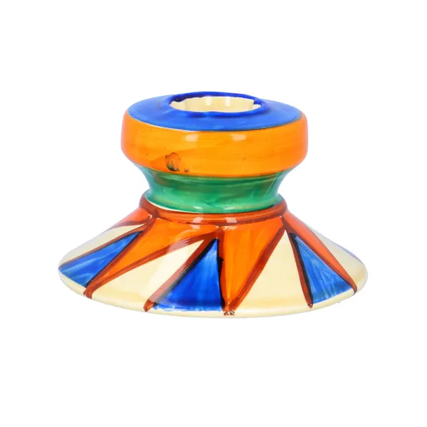 Clarice Cliff Original Bizarre Candle Holder