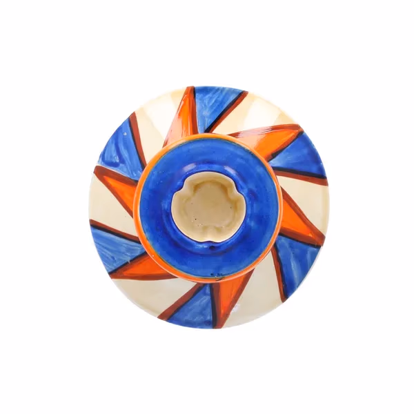 Clarice Cliff Original Bizarre Candle Holder