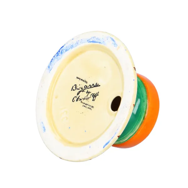 Clarice Cliff Original Bizarre Candle Holder