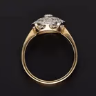 14ct Gold Diamond Cluster Ring
