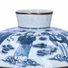 19th Century Chinese Blue & White Covered Jar
