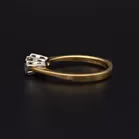 18ct Gold Diamond Ring London 1989