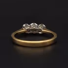 18ct Gold Diamond Ring London 1989