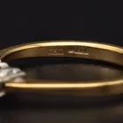 18ct Gold Diamond Ring London 1989