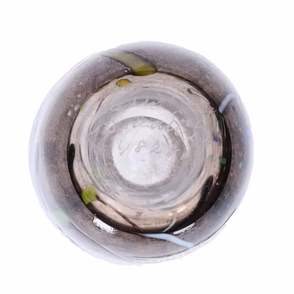 Vintage Kosta Boda Iridescent Miniature Tornado Vase