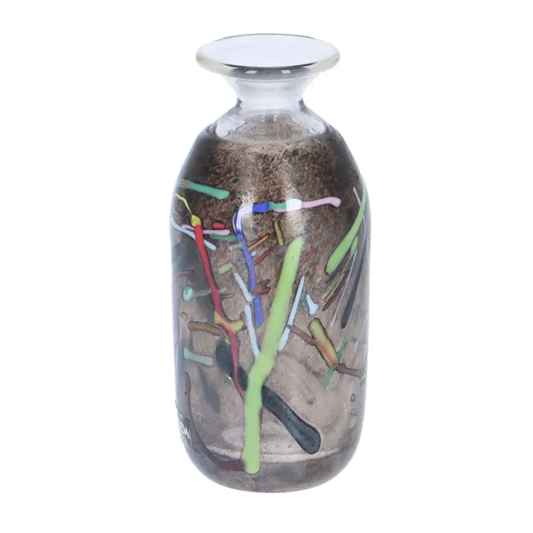 Vintage Kosta Boda Iridescent Miniature Tornado Vase
