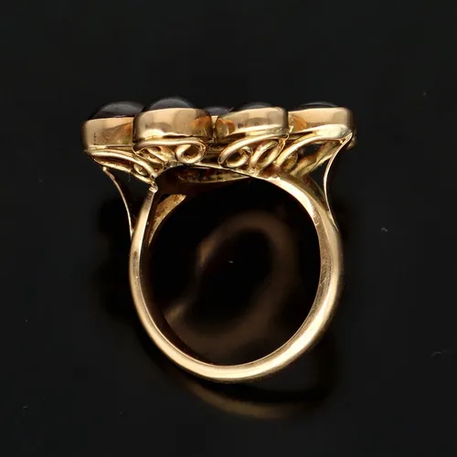 Vintage 9ct Gold Garnet Ring image-6