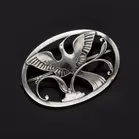 Georg Jensen Silver Brooch Design no. 238