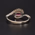 18ct Gold Ruby and Diamond Ring