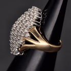 9ct Gold 1.4ct Diamond Statement Ring