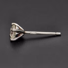 Platinum 0.84ct Diamond Stud Earrings