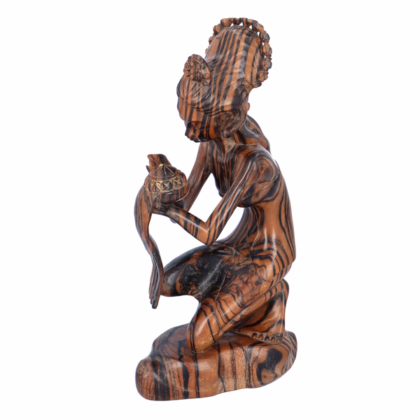 Balinese Carved Coromandel Wood Figurine