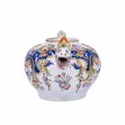 Rare Faience Formaintraux Desvres Teapot