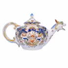 Rare Faience Formaintraux Desvres Teapot