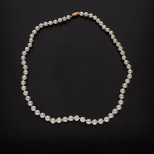 9ct Gold Clasp Cultured Pearl Necklace Jewellery & Gold Hemswell