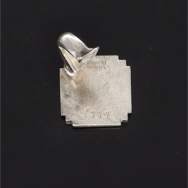 Danish Silver Earrings by Henry Pilstrup for Georg Jensen