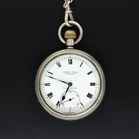 H.M. Silver Pocket Watch
