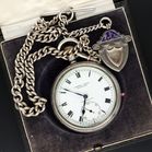 H.M. Silver Pocket Watch