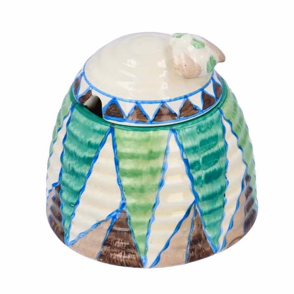 Clarice Cliff Killarney Large Beehive Pot