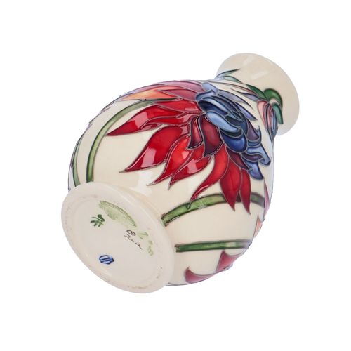 Moorcroft Ruby Red Vase by Emma Bossons image-6