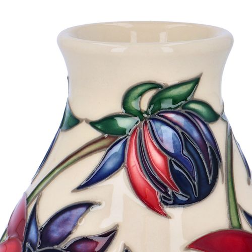 Moorcroft Ruby Red Vase by Emma Bossons image-4