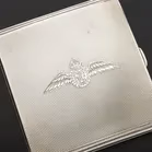E J Trevitt Battle of Britain Silver Cigarette Case