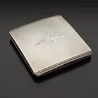 E J Trevitt Battle of Britain Silver Cigarette Case