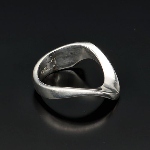Modernist Hans Hansen Silver Ring image-5