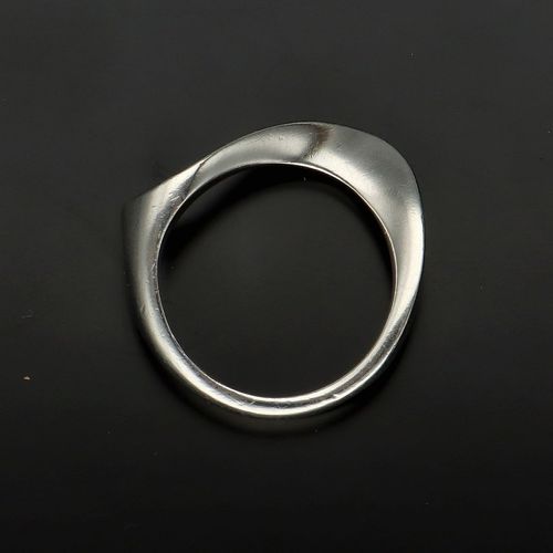 Modernist Hans Hansen Silver Ring image-6