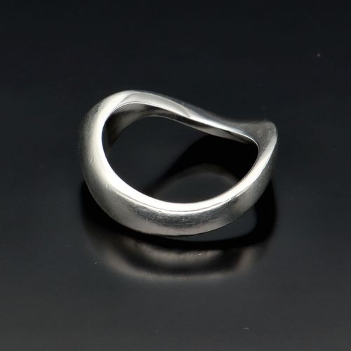 Modernist Hans Hansen Silver Ring image-4